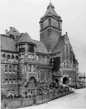Das Königliche Landgericht am Münchner Platz, 1911, Verlag Kühtmann Dresden