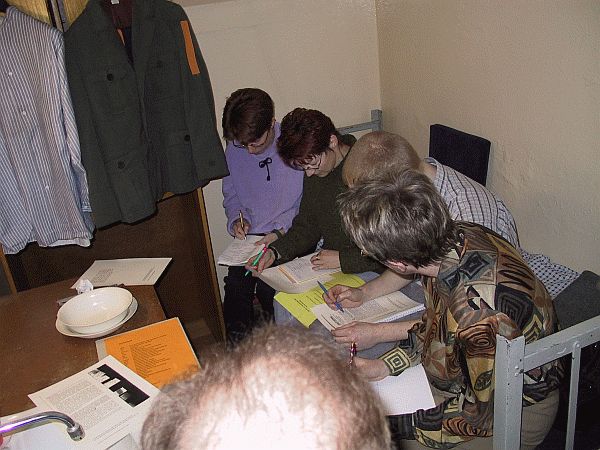 Lehrerfortbildung, 2001, Bildarchiv der Gedenkstätte Bautzen