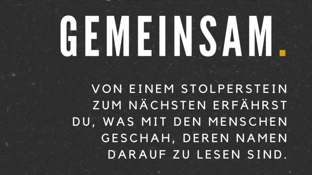 Wir gedenken gemeinsam.