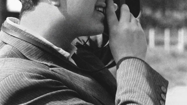 Fred Stein mit seiner Leica, 1937