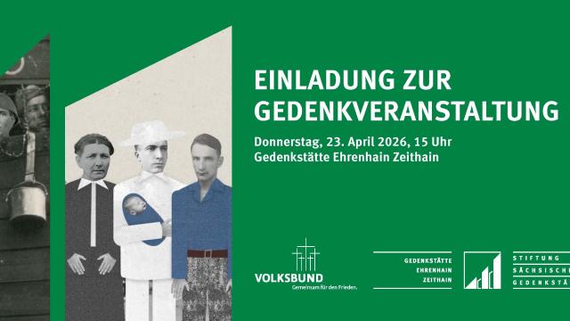 Einladung Gedenkfeier 23. April 2026, 15 Uhr