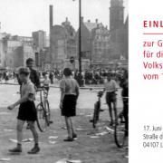 Einladungskarte zur Veranstaltung (© Bürgerkomitee Leipzig e.V.)