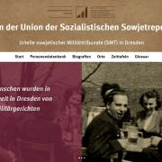 Screenshot der Webseite www.smt-dresden.de