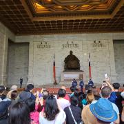 Die Statue von Chiang Kai-shek in der Nationalen Chiang Kai-shek Gedächtnishalle (© Gedenkstätte Bautzen / StSG)
