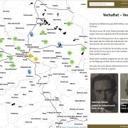 Screenshot der Startseite der Website www.verurteiltundvergessen.de