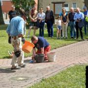Stolpersteinverlegung am 31. Mai 2025 in Harsum (Foto: Elmar Lübbers-Paal)