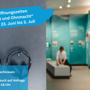 Blick in die Ausstellung (© Archiv Stiftung Sächsische Gedenkstätten/Erinnerungsort Torgau, Foto: Dirk Brzoska)