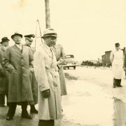 Joseph Goebbels bei seinem Besuch in Zeithain, aufgenommen von dem Wachsoldaten Herbert B. am 26.08.1941
