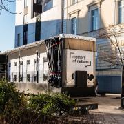 Ausstellungstruck (Foto: © Post Bellum)