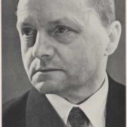 Indologe Dr. Hermann Beythan (© aus: Wilhelm Rau, Bilder hundert deutscher Indologen, Wiesbaden, 1967)