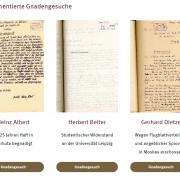 Bildschirmfoto der Website