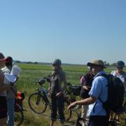 Radtour entlang des Kriegsgefangenenlagers Zeithain (© Archiv GSEZ)