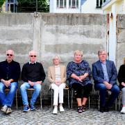 Ehemalige Häftlinge am Tag des offenen Denkmals 2019 (© StSG I Gedenkstätte Bautzen)