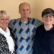 Die Kinder von Joseph Stephany: Bea (l.), Richard (m.) und Myriam Stephany (© StSG/Erinnerungsort Torgau)