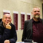 Dr. Thomas Feist und Dr. Markus Pieper bei der Einweihungsveranstaltung (© Silvia Hauptmann)