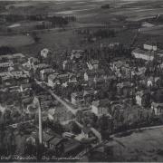 Luftaufnahme der Landesanstalt Großschweidnitz, um 1925 (© Privat)