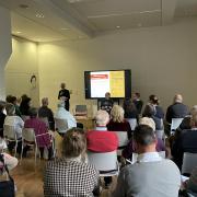 Volles Haus im Erinnerungsort Torgau zur Buchvorstellung (© StSG/Erinnerungsort Torgau)