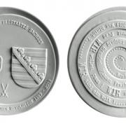 Medaille „Sachsen - Land der Friedlichen Revolution“ (© MEISSEN®)
