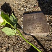 Stolperstein für Marianne Schönfelder, 2021 (Foto: Archiv StSG/GSPS)