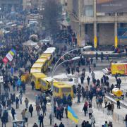 Maidan in Kiew, 2014 (Foto: Vladyslaw Musienko)