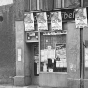 Wahlwerbung in Leipzig, März 1990 (© Archiv Bürgerbewegung Leipzig e.V., Karin Wieckhorst)