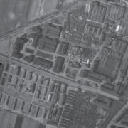 Luftbild Zwangsarbeitslager der HASAG in Leipzig (Copyright-Angaben siehe unten)