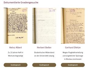 Bildschirmfoto der Website