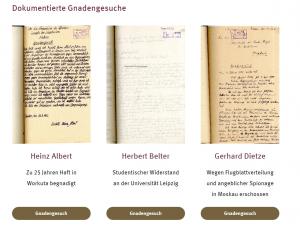 Bildschirmfoto der Website