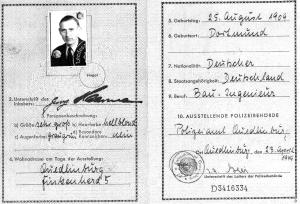 Personalausweis von Georg Haarmann, ZA FSB
