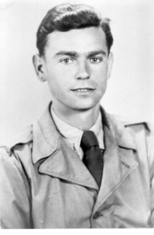 Porträt Stanisław Iwankiewicz, aufgenommen nach dem Krieg