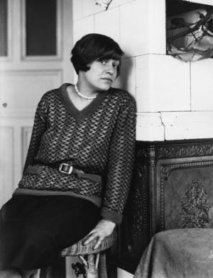 Elfriede Lohse-Wächtler in Hamburg, um 1929 (Nachlass Elfriede Lohse-Wächtler, Hamburg)
