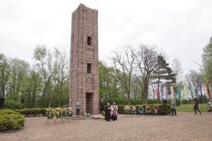 Gedenkfeier am 23. April 2019 in der Gedenkstätte Ehrenhain Zeithain