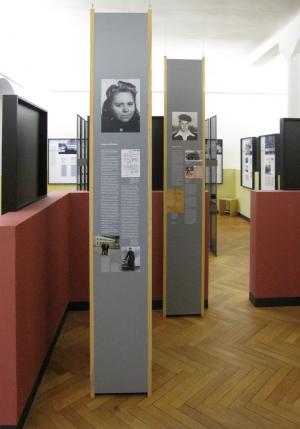 Blick in die ständige Ausstellung des DIZ Torgau "Spuren des Unrechts". Foto: Archiv StST/DIZ Torgau