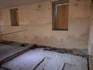Bereich des ehemaligen Krematoriums in der Gedenkstätte Pirna-Sonnenstein