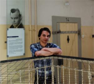 Philipp Stoppe, Teilnehmer des FSJ Politik 2014/15 in der Gedenkstätte Bautzen