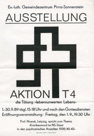 Ausstellungsplakat 1989