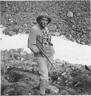 Kurt Schlosser 1943 in den Alpen