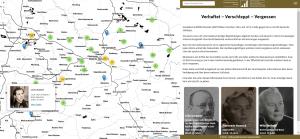 Screenshot Website Verhaftet-verschleppt-vergessen