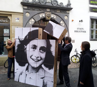 Eröffnung der Anne-Frank-Ausstellung