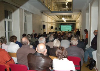 Abendveranstaltung in der Gedenkstätte Bautzen