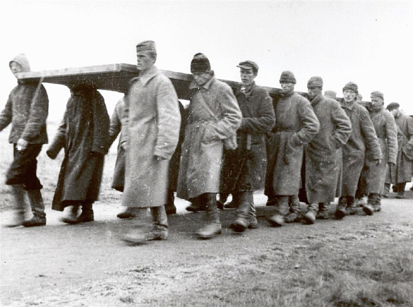 Zeithain Errichtung des Lagers Sowjetische Kriegsgefangene