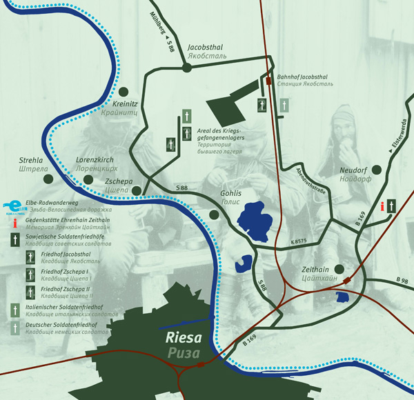 Lageplan Zeithain